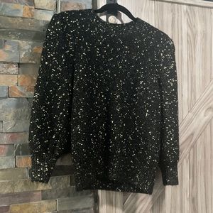 Puff sleeve sweater